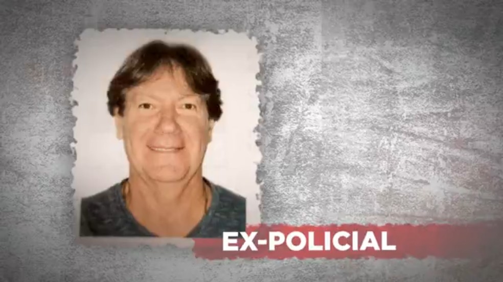 O ex-policial Rubens Maurício Bolorino — Foto: Reprodução/TV Globo