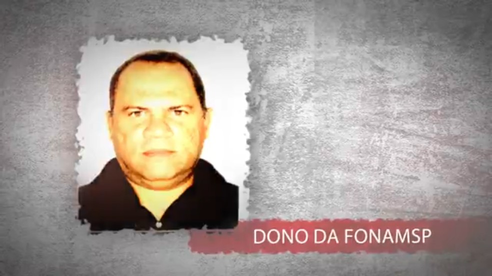 Wagner Rossi Silva, dono da Fonamsp — Foto: Reprodução/TV Globo