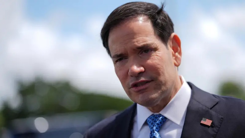 O secretário de Estado dos EUA, Marco Rubio — Foto: Reuters