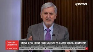 Alcolumbre desconversa ao ser questionado sobre CPI do caso Master: 'Égua da pergunta'