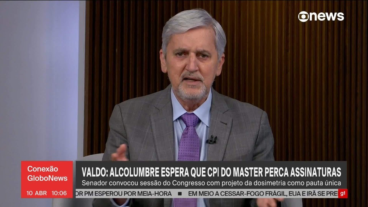 Alcolumbre desconversa ao ser questionado sobre CPI do caso Master: 'Égua da pergunta'