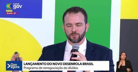 Lançamento do novo Desenrola Brasil