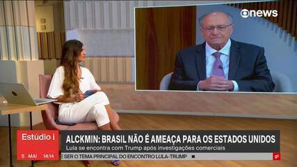 Um dos pontos prioritários é evitar sanções, diz Alckmin sobre conversa entre Lula e Trump