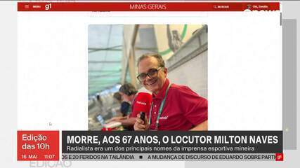 Morre, aos 67 anos, o locutor Milton Naves