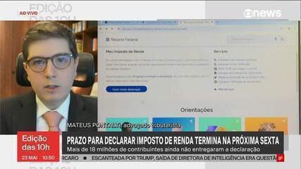 Prazo para declarar o imposto de renda termina na próxima sexta-feira