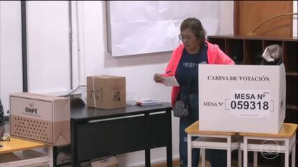 Apuração no Peru: Sánchez vira e passa Keiko Fujimori por pequena margem na reta final