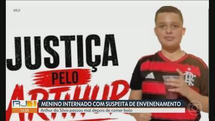 Polícia começa a ouvir depoimentos sobre suspeita de envenenamento de menino de 11 anos