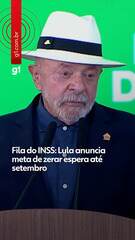 Fila do INSS: Lula anuncia meta de zerar espera até setembro