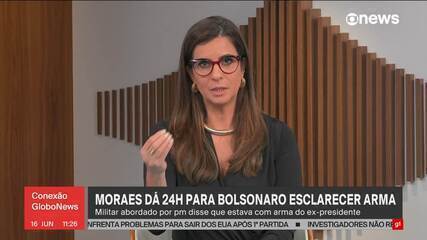Moraes dá 24 horas para Bolsonaro esclarecer arma apreendida com militar