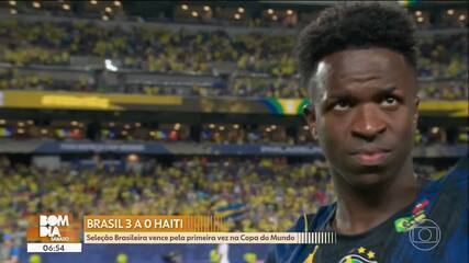 Brasil vence o Haiti por 3 a 0