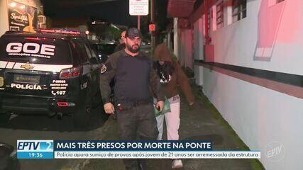 Polícia prende três suspeitos de ocultar provas de acidente em rope jump em Limeira, SP