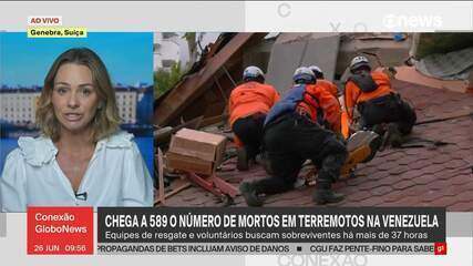Terremoto na Venezuela: sobe o número de mortos