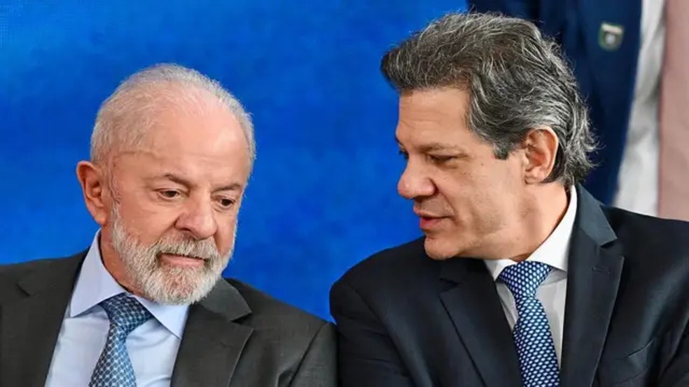 Lula e Haddad — Foto: Evaristo Sa / AFP via Getty Images