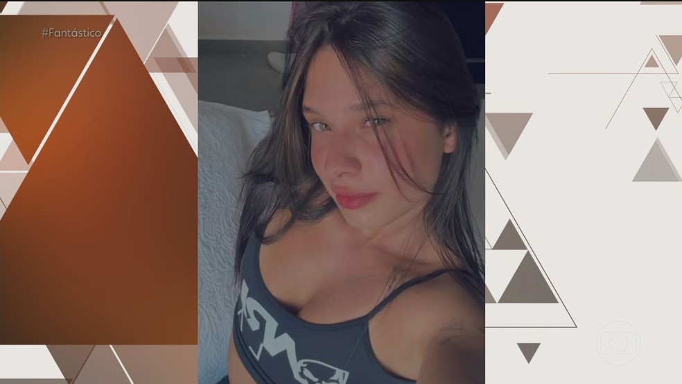 Maria Eduarda Rodrigues de Freitas, de 21 anos, morreu após ser lançada de uma ponte sem estar presa ao equipamento de segurança — Foto: Reprodução/TV Globo