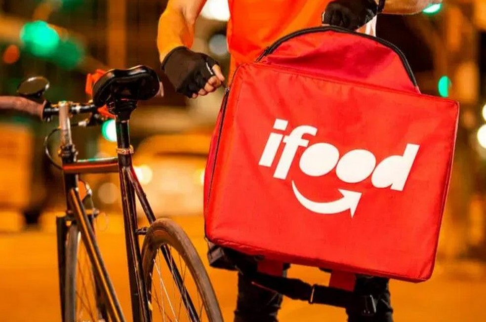 Entregador da Ifood — Foto: Divulgação