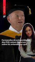 Formandos de universidades dos EUA vaiam discursos sobre IA; entenda por quê