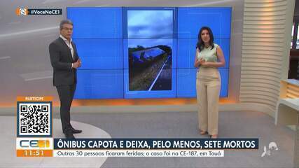 7 estudantes morrem e 30 feridos em acidente com ônibus em Tauá
