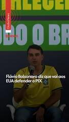 Flávio Bolsonaro vai aos EUA defender o PIX e diz