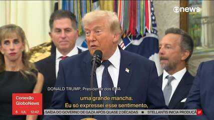 Trump admite que pediu para Fifa revisar cartão vermelho