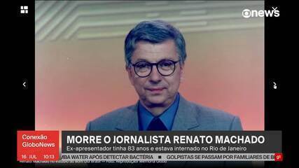 Renato Machado, referência do telejornalismo brasileiro, morre aos 83 anos no Rio