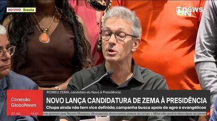 Zema diz ser único candidato que conhece 'Brasil real'