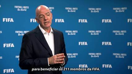 Infantino explica proposta de empresa para gerenciar operações da Fifa