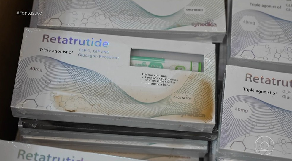 Retatrutida é apontada como uma nova geração de medicamentos para tratamento da obesidade. — Foto: Reprodução/TV Globo