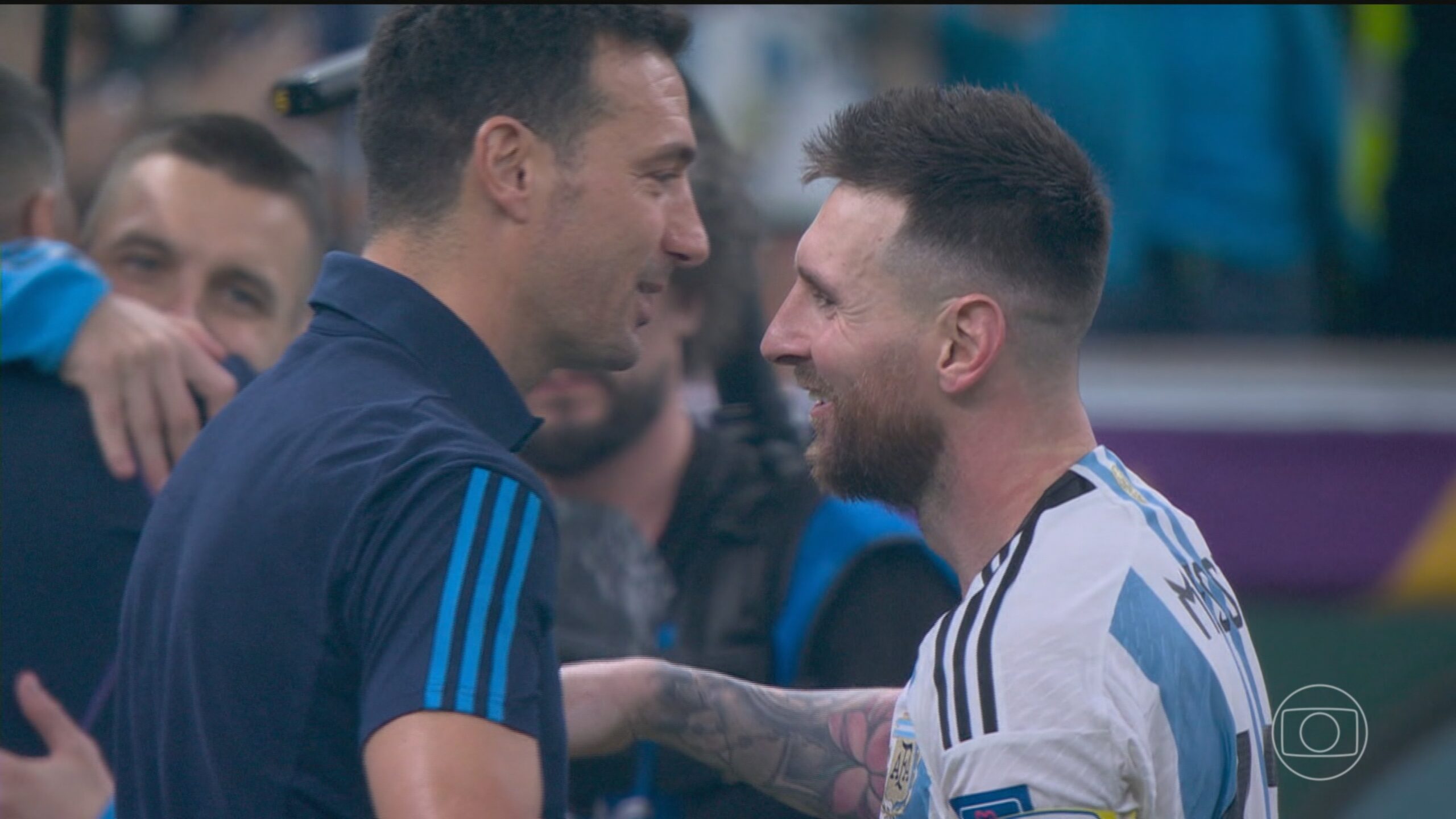 Seleção da Argentina tem dois Lioneis: Messi e Scaloni; assista no VÍDEO