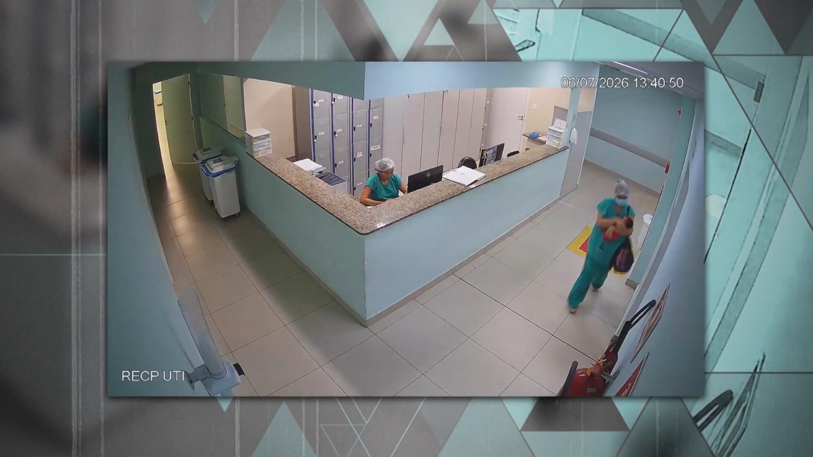 Técnica de enfermagem tenta levar recém-nascida em bolsa e é flagrada