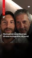 Morre pai de Lionel Messi aos 68 anos na Argentina, diz jornal