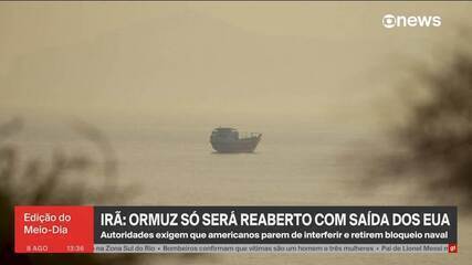 Irã diz que Estreito de Ormuz só será reaberto com saída dos EUA
