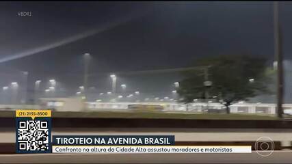 Tiroteio fecha a Avenida Brasil na altura de Cordovil