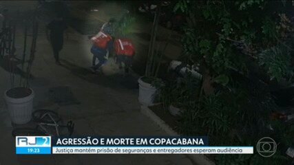 Justiça mantém prisão de seguranças envolvidos em morte de ciclista em Copacabana