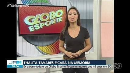 Thalita Tavares, ex-apresentadora do Globo Esporte Tocantins, morre aos 46 anos em SC