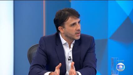Renan Santos (Missão) responde a pergunta sobre feminicídio