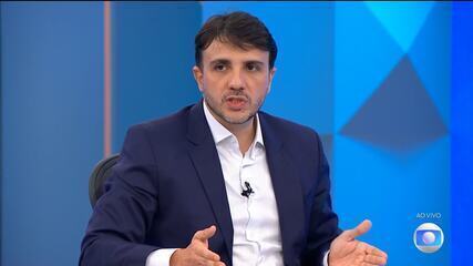 Renan Santos (Missão) responde a pergunta sobre mudança climática
