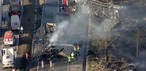 Militares do Corpo de Bombeiros e equipes do SAMU envolvidos na ocorrência. — Foto: TV Globo