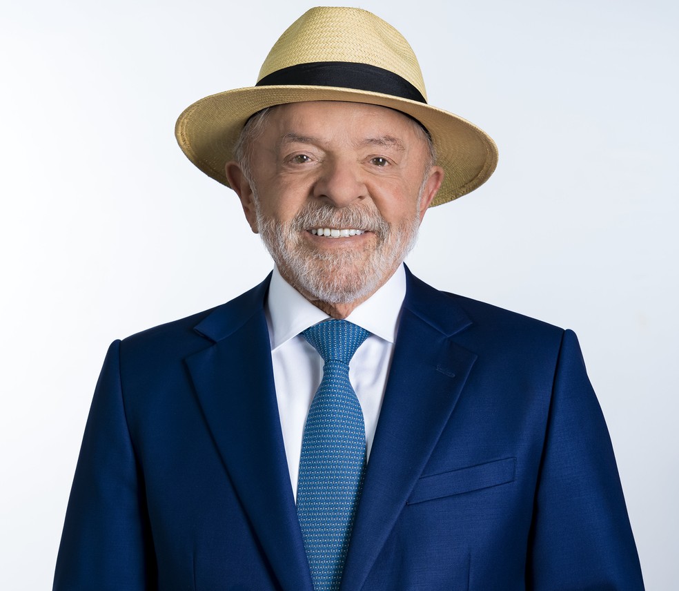 Presidente Lula usará foto com chapéu na urna eletrônica em 2026 — Foto: Ricardo Stuckert