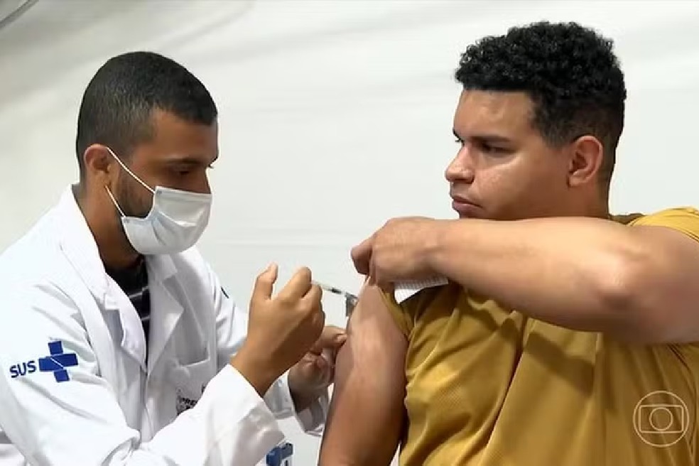 Surto de sarampo leva São Paulo e cidades da Grande SP a ampliar vacinação contra a doença — Foto: TV Globo / Reprodução