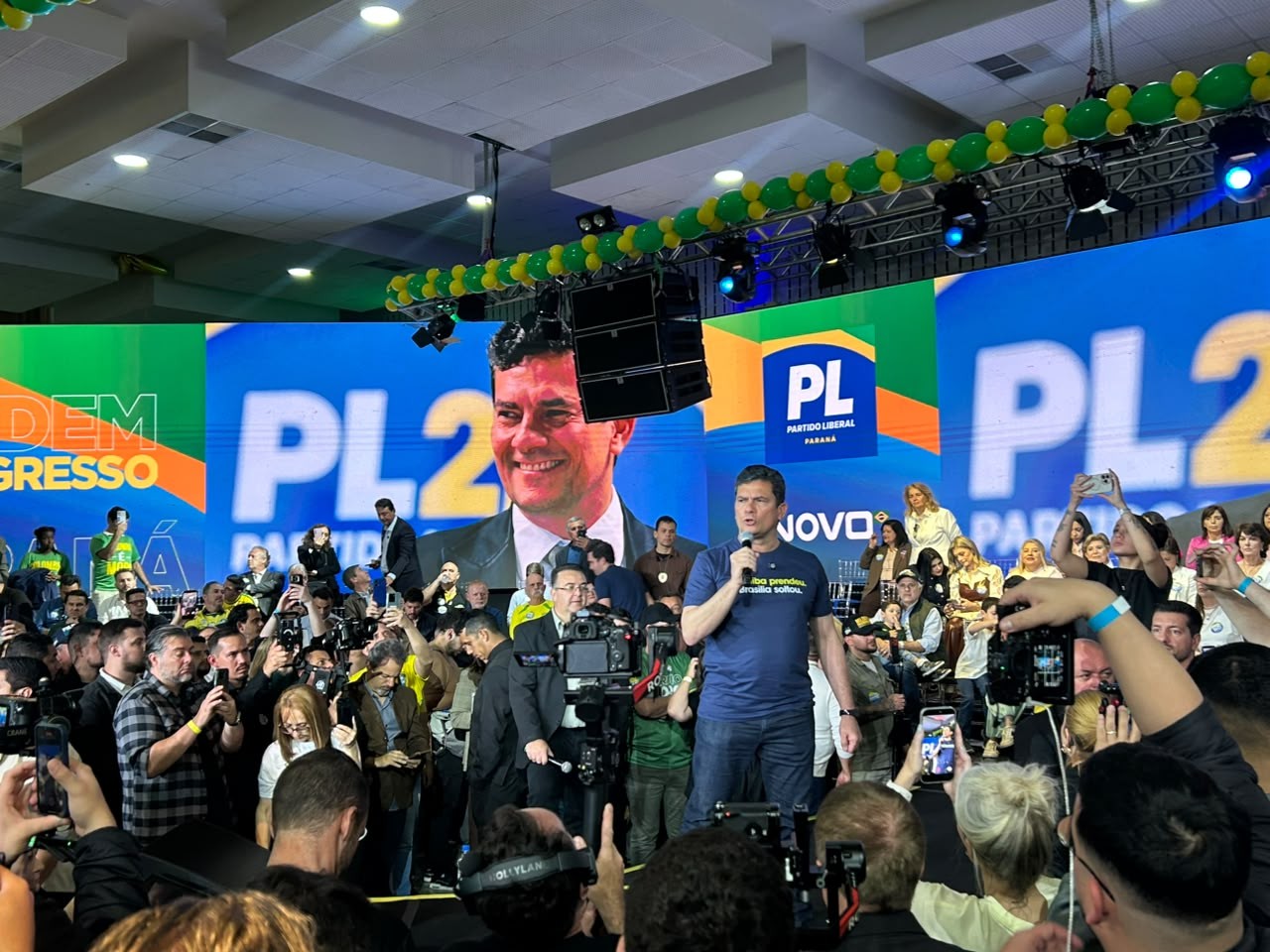 PL oficializa candidatura de Moro para disputar governo do Paraná